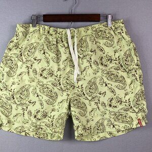 Tommy Bahama Swim Trunks Mens Large Fun Patina Lined Surfing Short Beach Snorkel